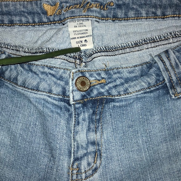 🌴WET SEAL•Sz15/33L•SKINNY•LIGHT WASH•DISTRESSED - Picture 8 of 8